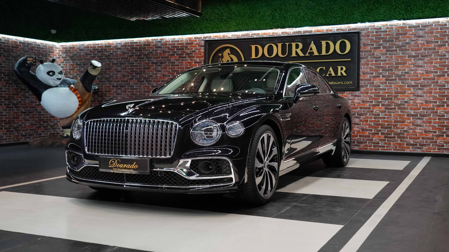 Bentley Flying Spur/6.0L/W12 Engine | Brand New | 2023 | Onyx Black | Fully Loaded