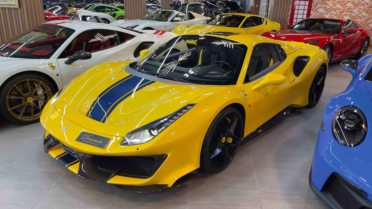 Ferrari 488 Pista Spider | 2020 | Giallo Modena | Full Carbon Fiber | 720 HP