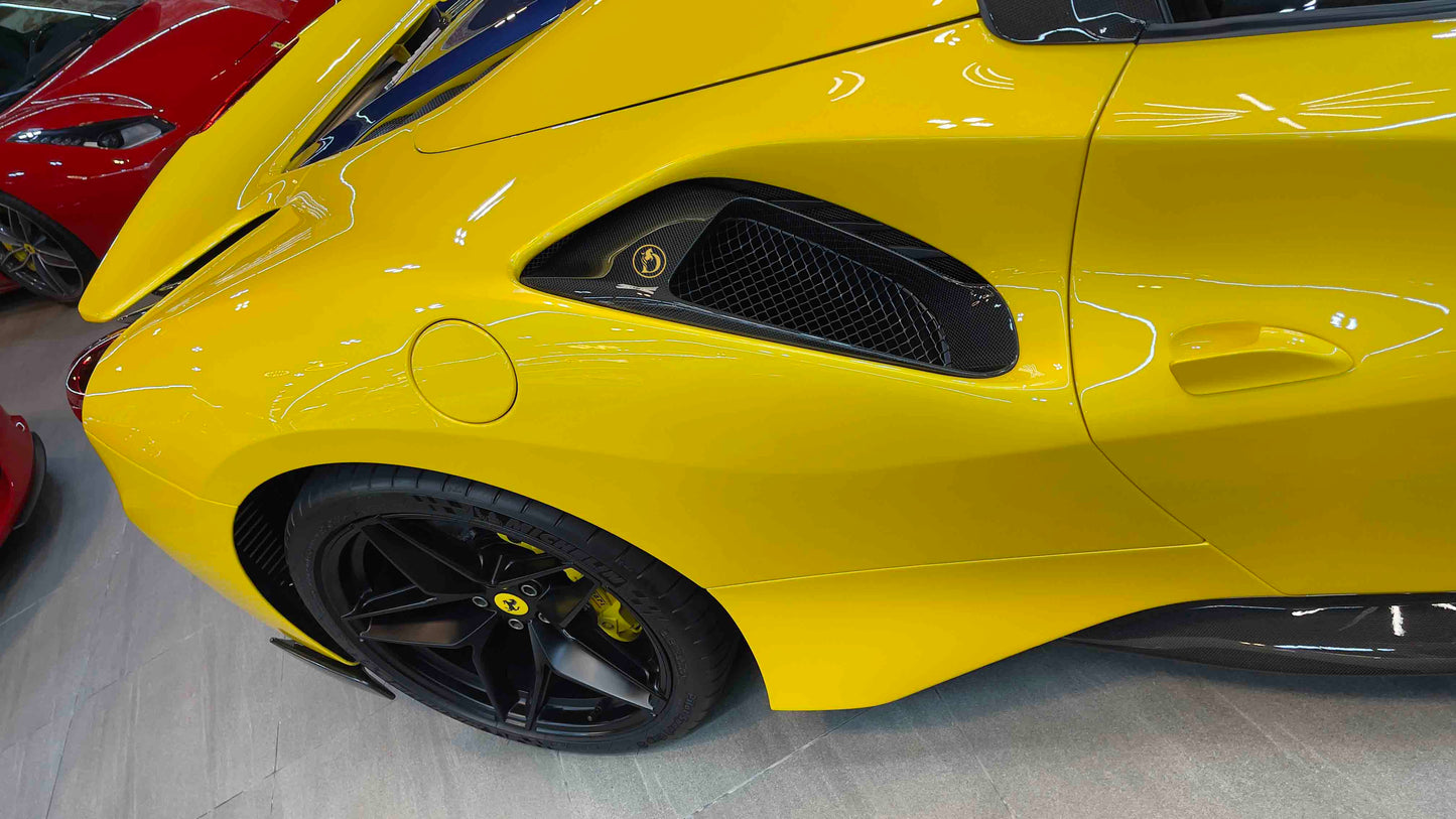 Ferrari 488 Pista Spider | 2020 | Giallo Modena | Full Carbon Fiber | 720 HP