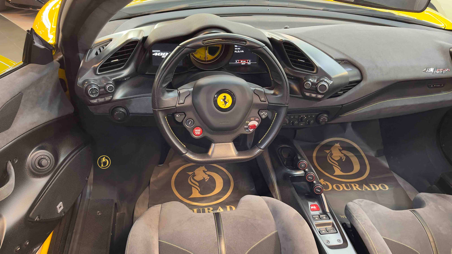 Ferrari 488 Pista Spider | 2020 | Giallo Modena | Full Carbon Fiber | 720 HP