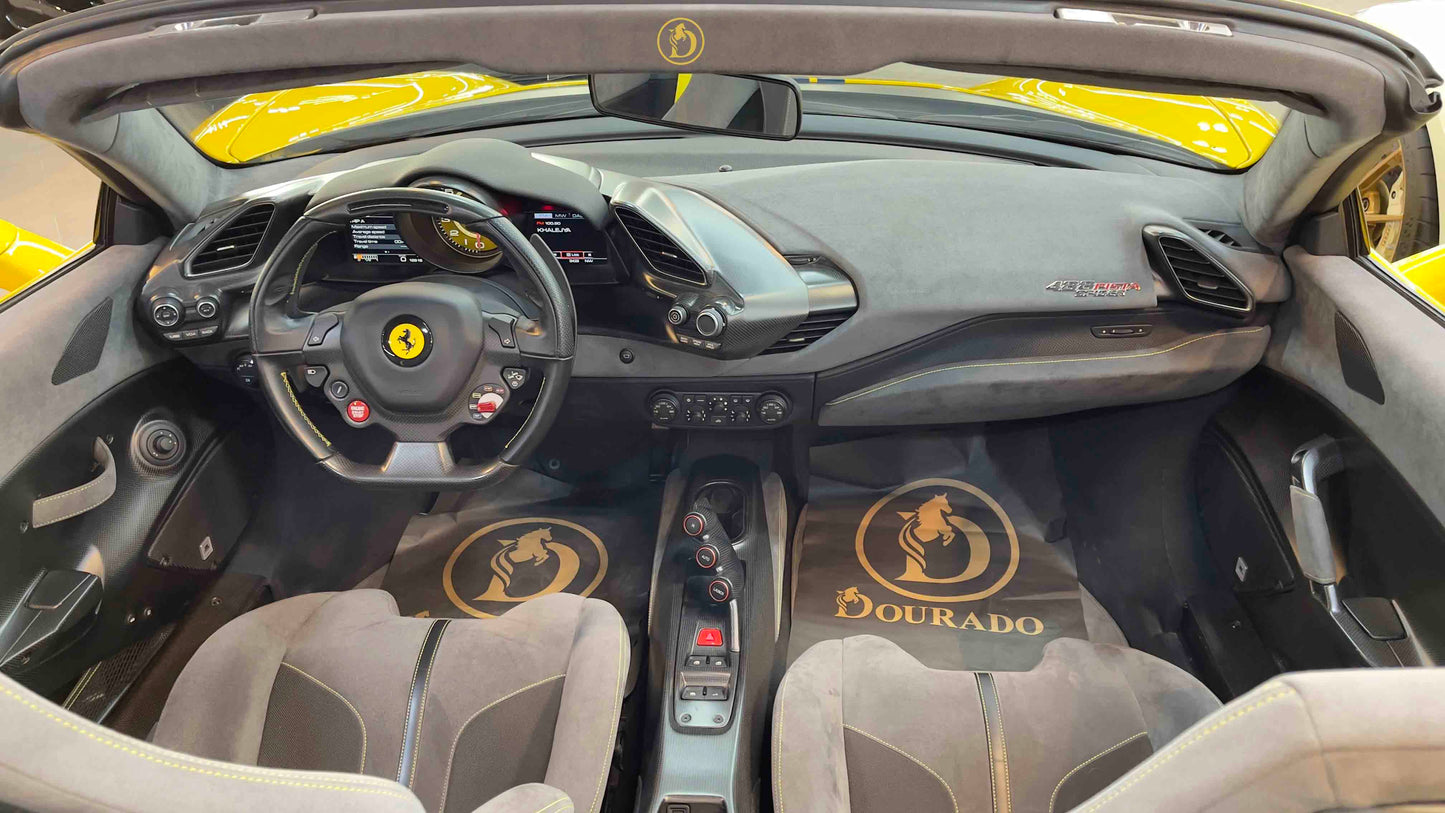 Ferrari 488 Pista Spider | 2020 | Giallo Modena | Full Carbon Fiber | 720 HP