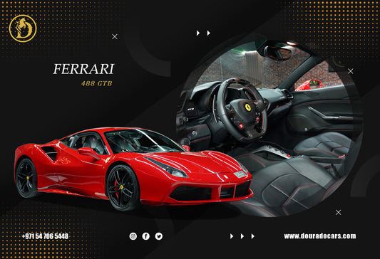 Ferrari 488 GTB | 2016 | GCC Spec | Rosso Corsa | 661 HP