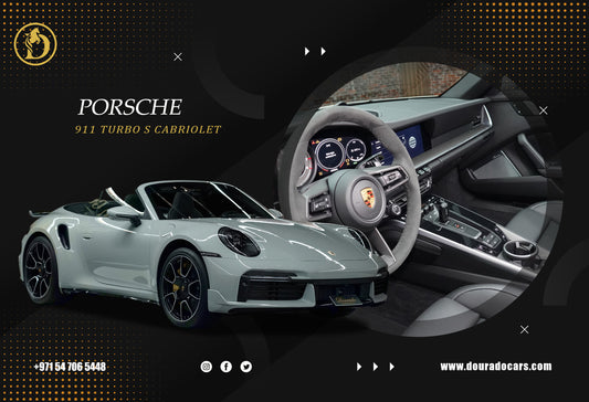 Porsche 911 Turbo S Cabriolet | Brand New | 2023 | Fully Loaded | 3.7-L | 640 HP