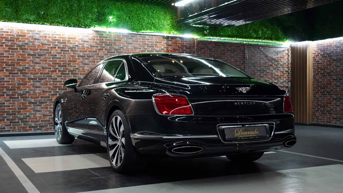 Bentley Flying Spur/6.0L/W12 Engine | Brand New | 2023 | Onyx Black | Fully Loaded