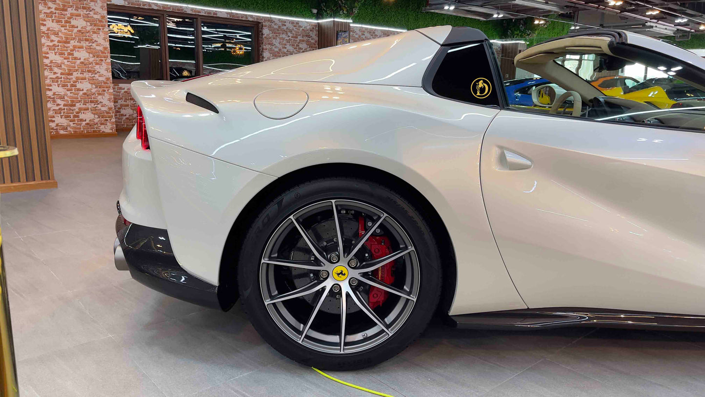 Ferrari 812 GTS | 2022 | Bianco Italia | Full Carbon Fiber | 6.5L V12 | 789 HP