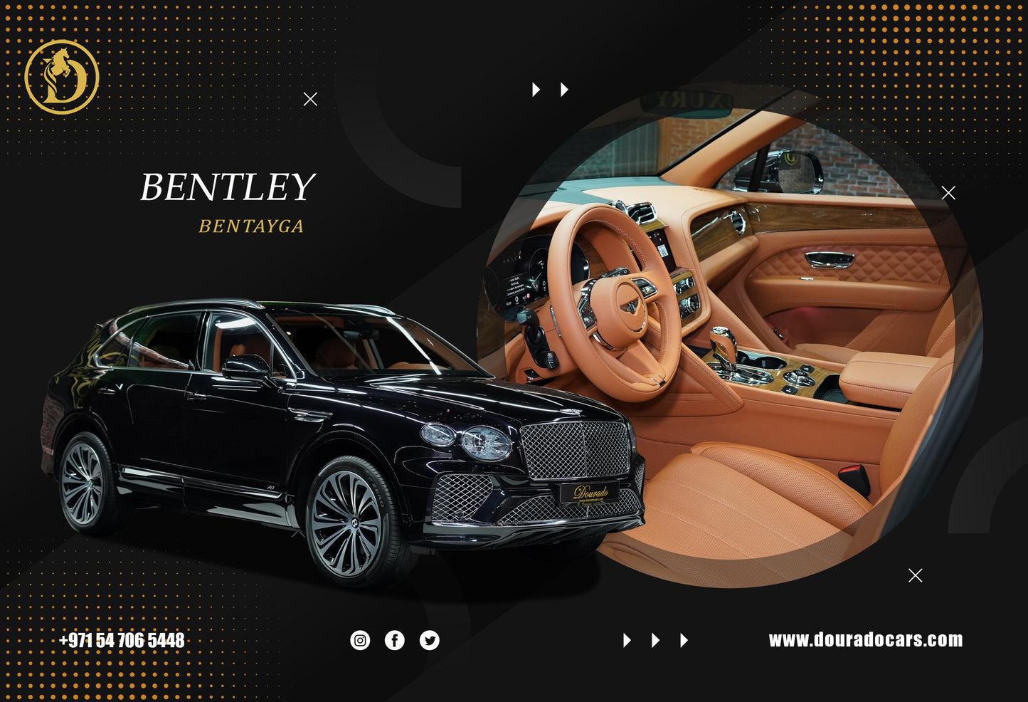 Bentley Bentayga | Brand New | 2023 | Onyx Black | Fully Loaded