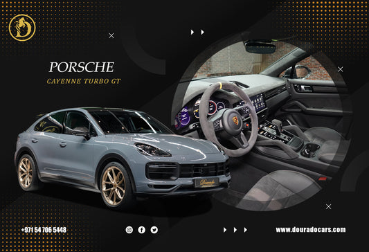 Porsche Cayenne Turbo GT Coupe | Brand New | 2023 | Radar | Full Alcantara leather | Full Option