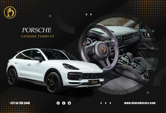 Porsche Cayenne Turbo GT Coupe | Brand New | 2023 | Chalk White | Fully Loaded