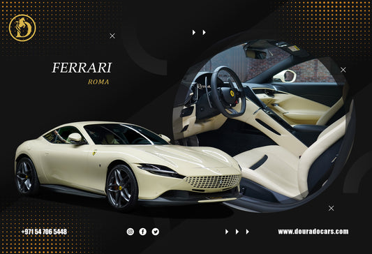 Ferrari Roma | Brand New | 2022 | Bianco Avorio | V8 - 612HP