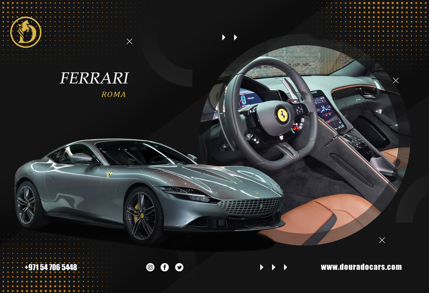 Ferrari Roma | Brand New | 2023 | GRIGIO TITANIO | V8 - 612HP