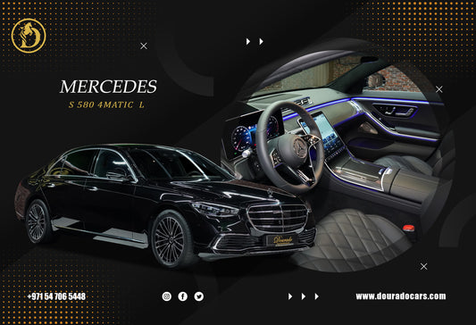 Mercedes-Benz S 580 | Brand New | 2023 | 4MATIC | Fully Loaded